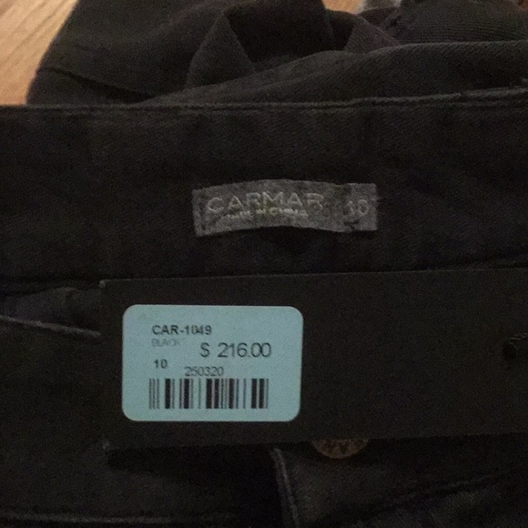 Carmar Los Angeles cropped denim pants Size 10 (Medium) - Picture 3 of 3